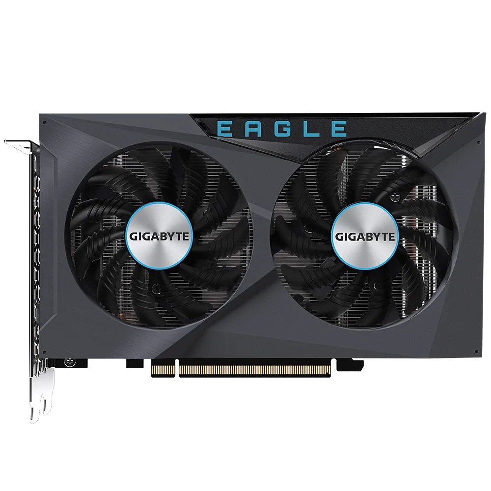 Gigabyte AMD Radeon Graphic Card RX 6500 XT 4GB DDR6 Eagle Dual Fan view 2